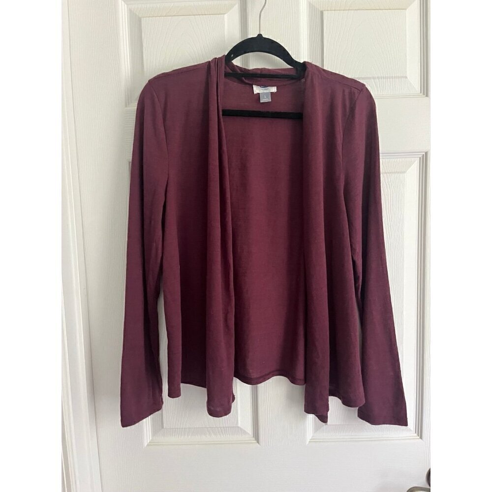 Old Navy Maroon Lightweight Cardigan